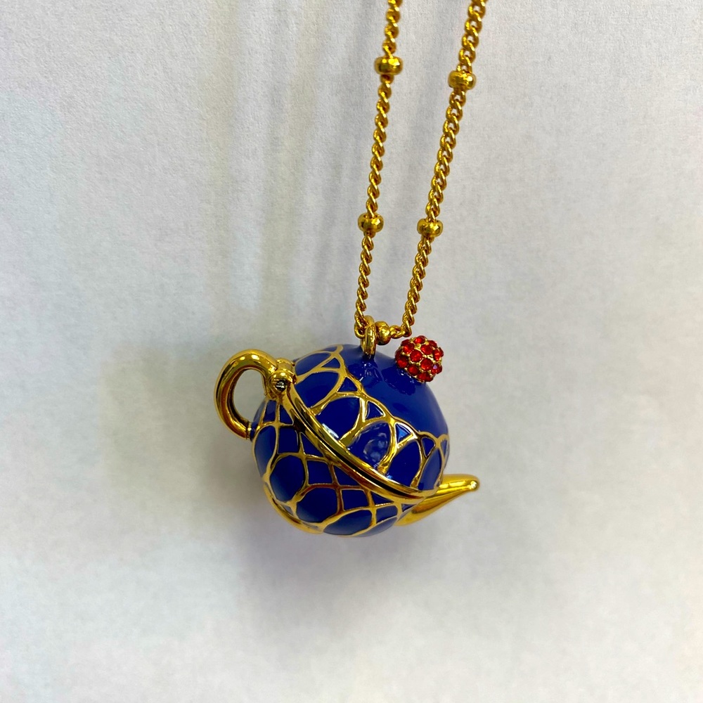 Kate Spade Tea Time Locket Necklace
